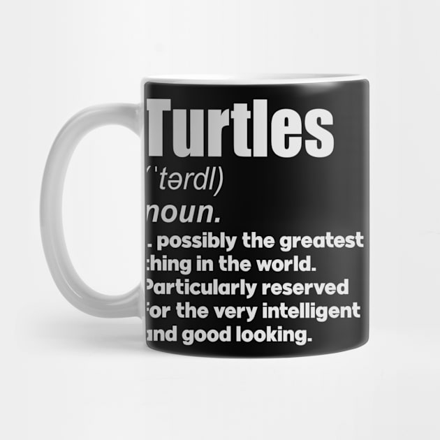 Turtle pet lover gifts definition by SerenityByAlex